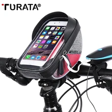 TURATA 6,0 дюймов велосипед держатель телефона Watllet Водонепроницаемый сумка антивибрационные крепления для iPhone 7 8 6 6s плюс Смартфон Xiaomi