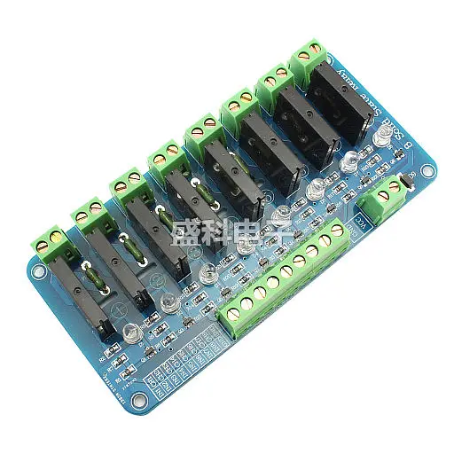 

8 Channel 5V Solid State Relay With Resistive OMRON SSR 8CH For AVR ARM Raspberry Pi uno r3