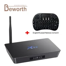 X92 3 GB RAM 32 GB Amlogic S912 Octa base Android 7.1.2 Smart TV Box 2.4/5.8G Wifi 4 K 3D H.265 Set Top Box Media Player PK X96 M8S