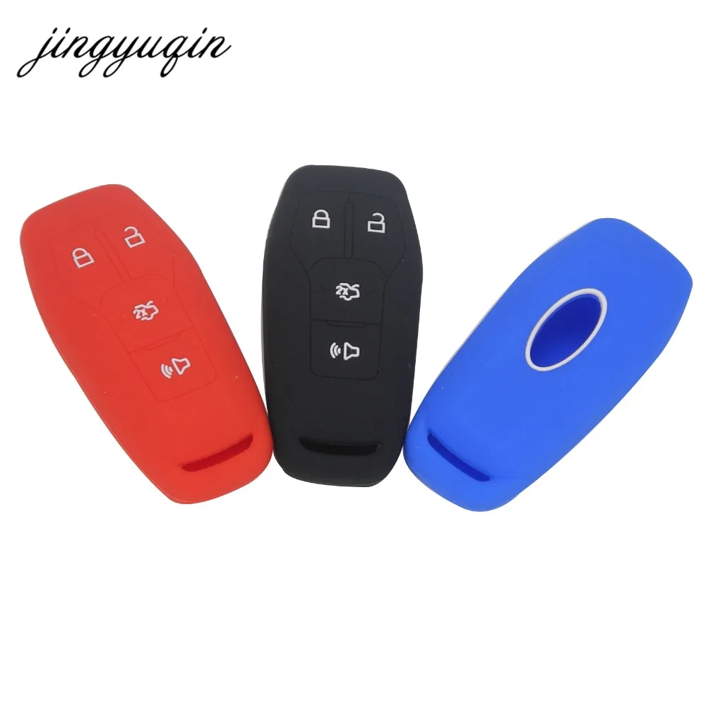 Keyforkess 30 pz/lotto Smart Keyless copertura del Silicone per FORD Mustang Fusion Explorer bordo F-150 chiave a distanza caso Holder Bag 4 pulsante 6 1DSwarehouse9362 -
