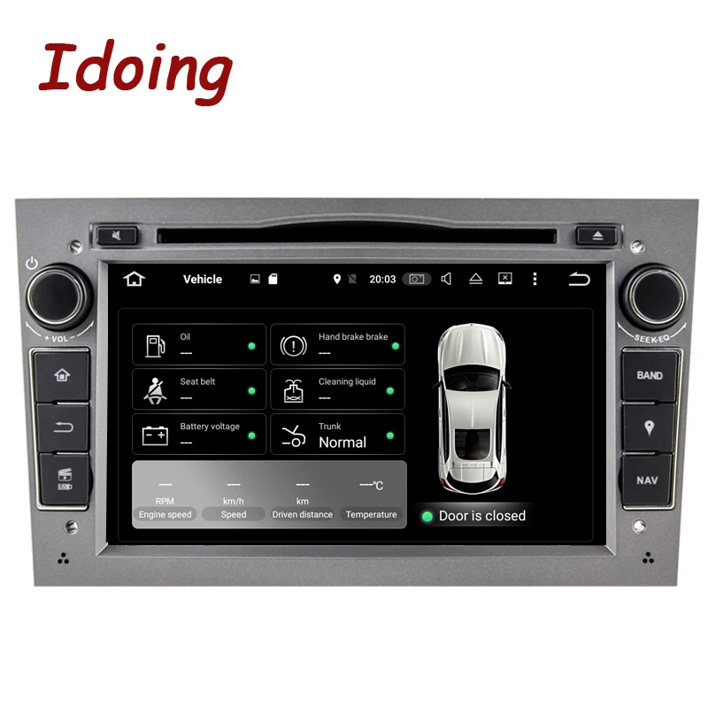 Best Idoing Android8.0/4G RAM/8Core/2Din For Opel Vectra Corsa D Astra H Fast Boot Steering-Wheel Car DVD Multimedia Video player 2
