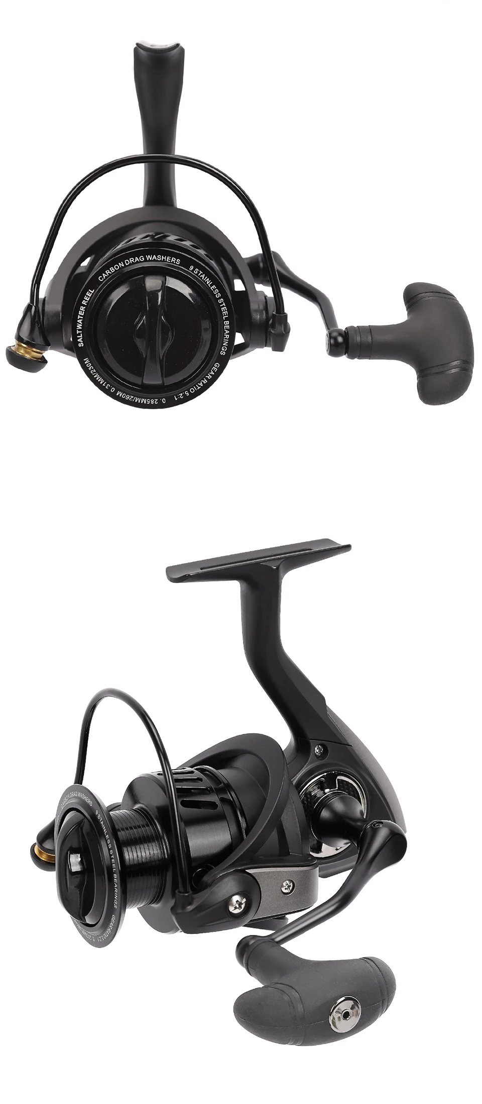 Carretel de Pesca Fundição da Roda de Fiar Alimentador de Água 8 + 1bb Tsurinoya Falcon Max Arraste 1 11kg Longo Carretel Salgada 4000 5000 5.2: 10 Carretilhas de pesca