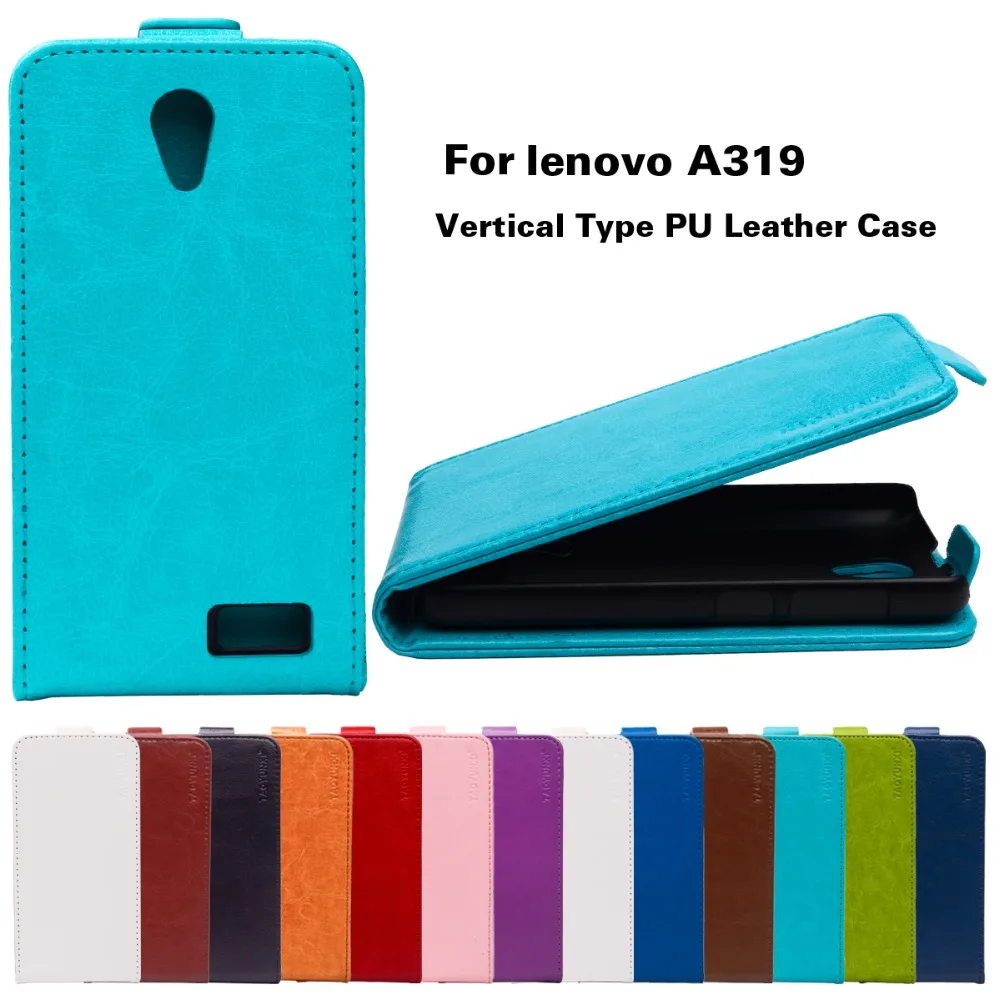 TAOYUNXI флип чехлы для телефонов lenovo A319 A 319 4 5 дюймов чехол из искусственной кожи на