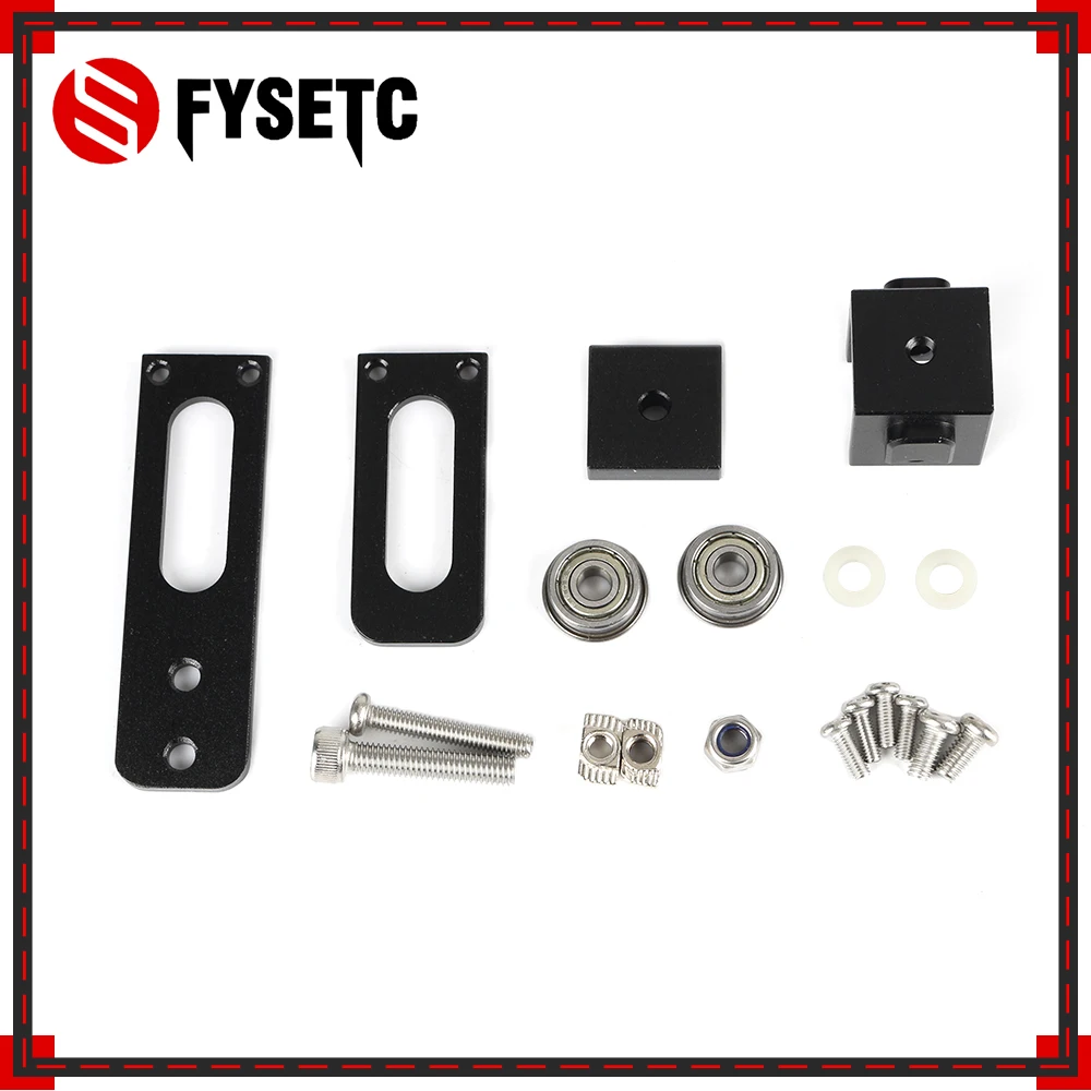 ل Creality CR-10 CR-10S Ender-3 ترقية 2020 الشخصي X-محور متزامن حزام تمتد تصويب الموتر 3D طابعة أجزاء