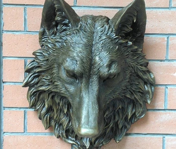 

Art Deco Sculpture Wolf Bronze Statue