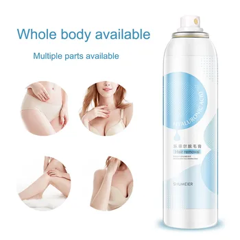 

Hair Removal Spray Super Natural Painless Permanent Depilatory Cream Soft Skin Suit for Face/Body/Legs/Underarms Painless