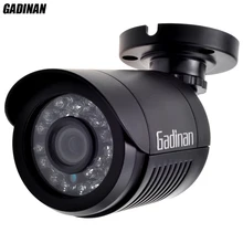 GADINAN аналоговая CCTV камера 800TVL 1000TVL пуля IP66 водонепроницаемый HD 3,6 мм объектив ИК фильтр ночного видения мини ABS корпус