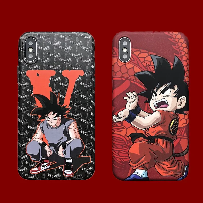 

Hot Air Jordan Dragon Ball Super Z Son Goku soft silicon cover phone case for iphone 6 6S plus 7 7plus 8 8plus X XR XS MAX capa