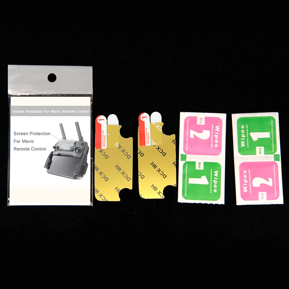 

2pcs Screen Protective Film for DJI Mavic Pro/mavic 2 pro/mavic 2 zoom Remote Controller Accessories