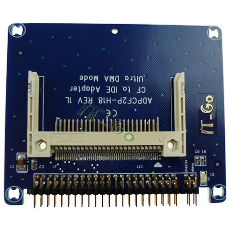 CF к IDE компактный адаптер для флэш-карт адаптер Загрузочный 44pin CF к IDE 1," HDD жесткий диск конвертер адаптер мужской разъем