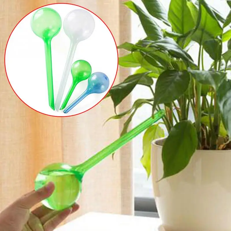 

Self-watering system Imitation Glass Plant Waterer Flowers Automatic PVC Watering Device Ball Type Drip