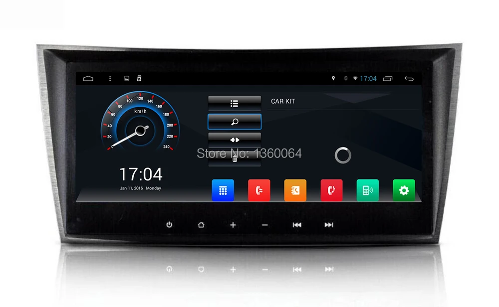Discount Android 6.0 Car Radio Central Multimedia GPS Navigation for Benz E CLS CLK Class W211 W209 W219 W463 E200 E220 E240 E270 E280 3