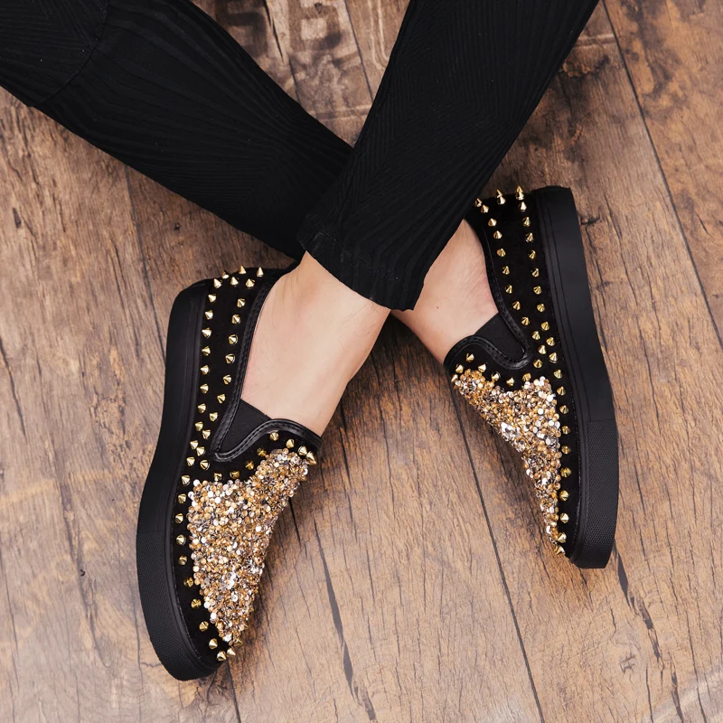 designer rivets leather shoes men luxury brand spiked male footwear rhinestones fashion dress wedding studded oxfords for men (22)
