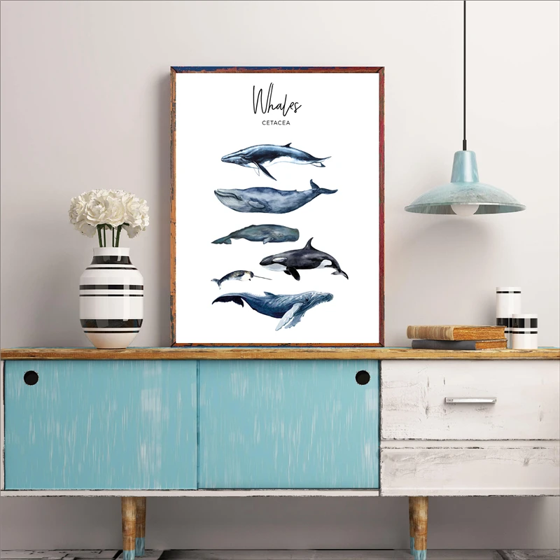 Whale Wall Art