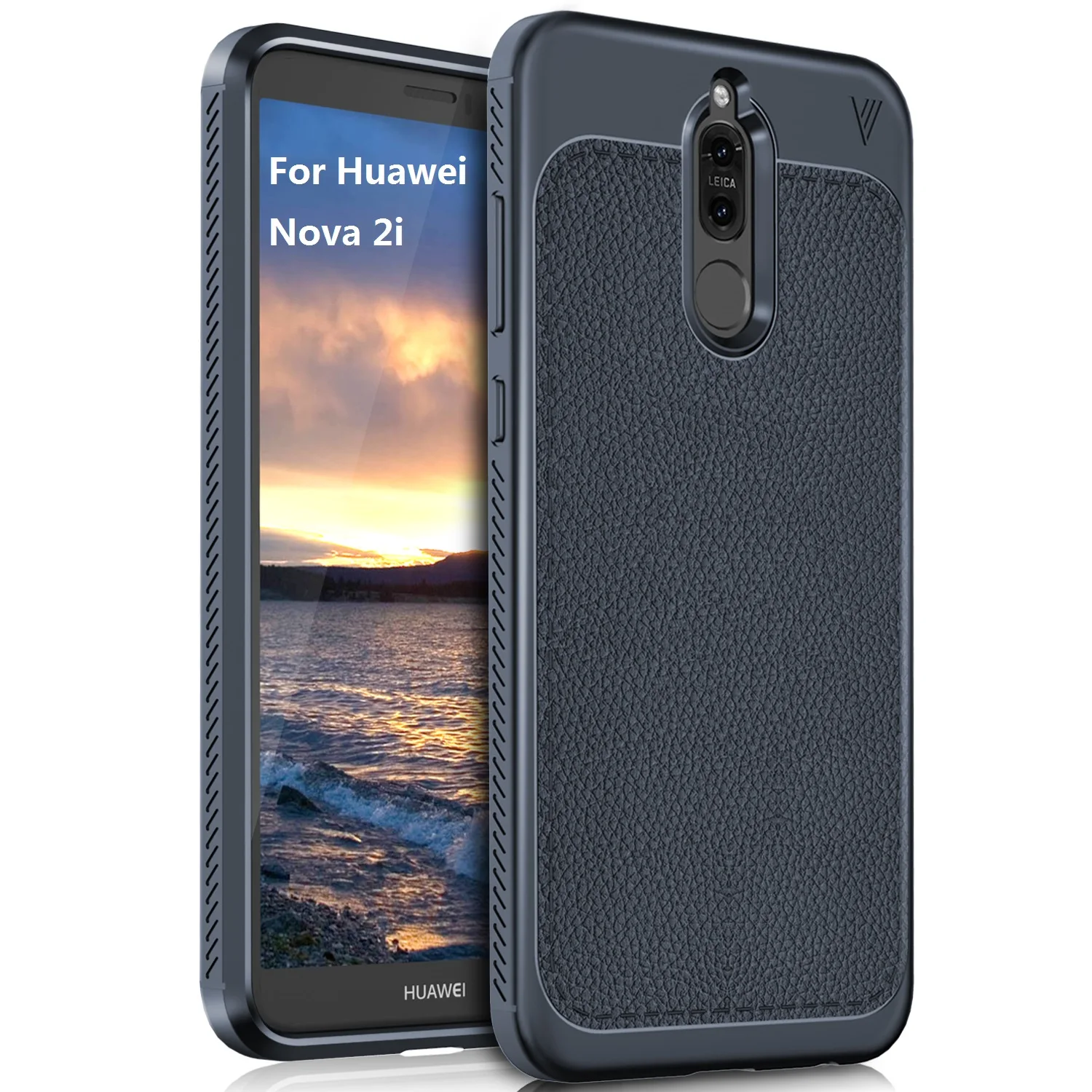 Тонкий облегающий чехол для телефона Huawei Nova 2i ультра-тонкий и мягкий на ощупь