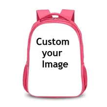 Customize the image Backpack Women Men Travel Bags Anime Children School Bags Backpack Boys Girls Book Bag kids Gift Backpacks cool skull reaper backpack for teenage boys children school bags rock backpacks women men hip hop backpack kids book bag