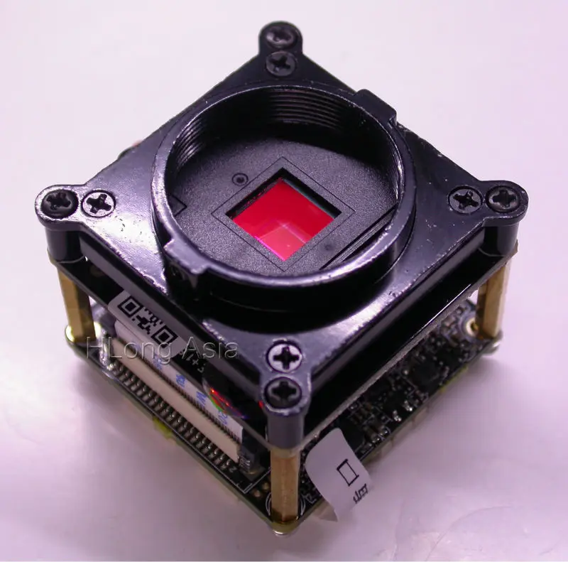 H.265 IPC (4.0MP) 1/3 &quotс датчиком OmniVision OV4689 + Hi3516D CCTV IP камера Модуль платы с кабелем LAN IRC 5MP