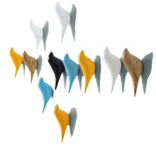 Résine Porte-Manteau Mural Décoration Murale Oiseau Rack