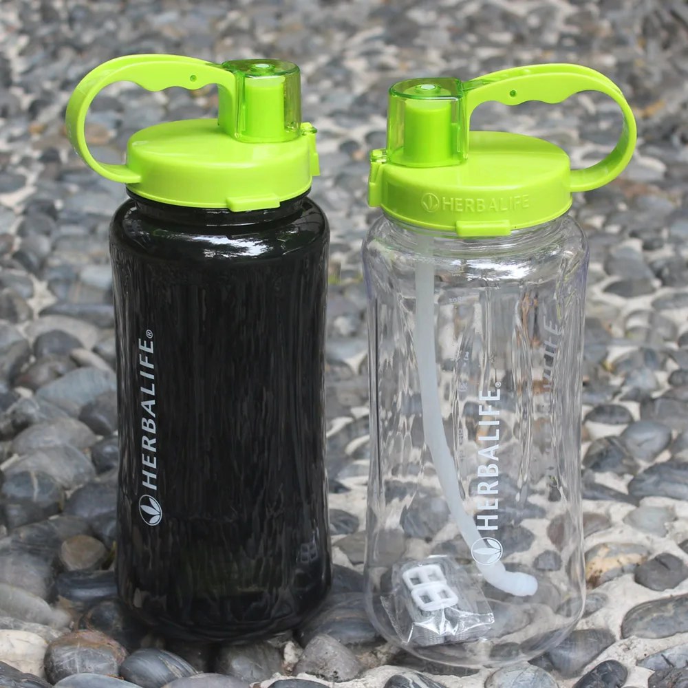 

Wholesale 4PCS 6 Color 1L 2L large Capacity Water Bottle 1000ml/2000ml Portable Herbalife Nutrition Custom Shaker Bottle