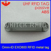 Радиочастотная Идентификация ультравысокой частоты антиметаллическая бирка omni-ID EXO 800 EXO800 915 МГц 868 Impinj Monza4QT EPCC1G2 6C прочный ABS Смарт карты пассивные RFID теги