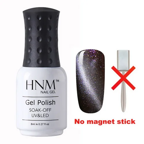 HNM 8 мл Лак для ногтей "Кошачьи Глаза" Nagellak Soak Off UV Nail Art Полуперманентная краска для тиснения гель лак Гибридный лак Lucky лак чернила - Цвет: 6581