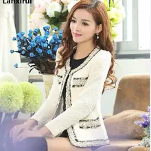 Женская одежда, длинный рукав, v-образный вырез, вшитый твидовый жакет, короткое пальто, Женский Повседневный модный тонкий кардиган в стиле пэчворк, верхняя одежда