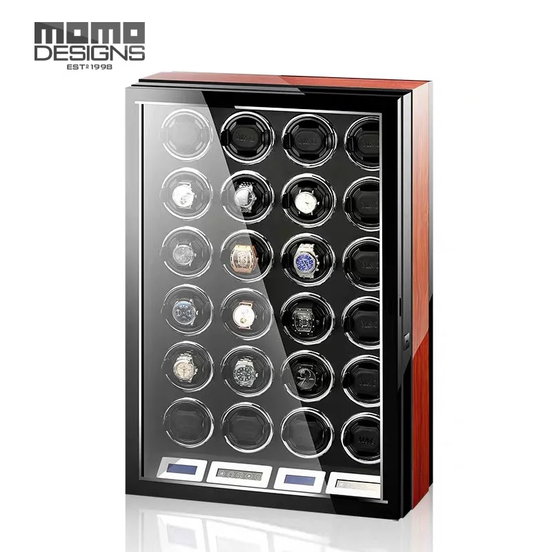 Deluxe Watch winder 6/9/12/24 Automatic watches box with Mabuchi motor