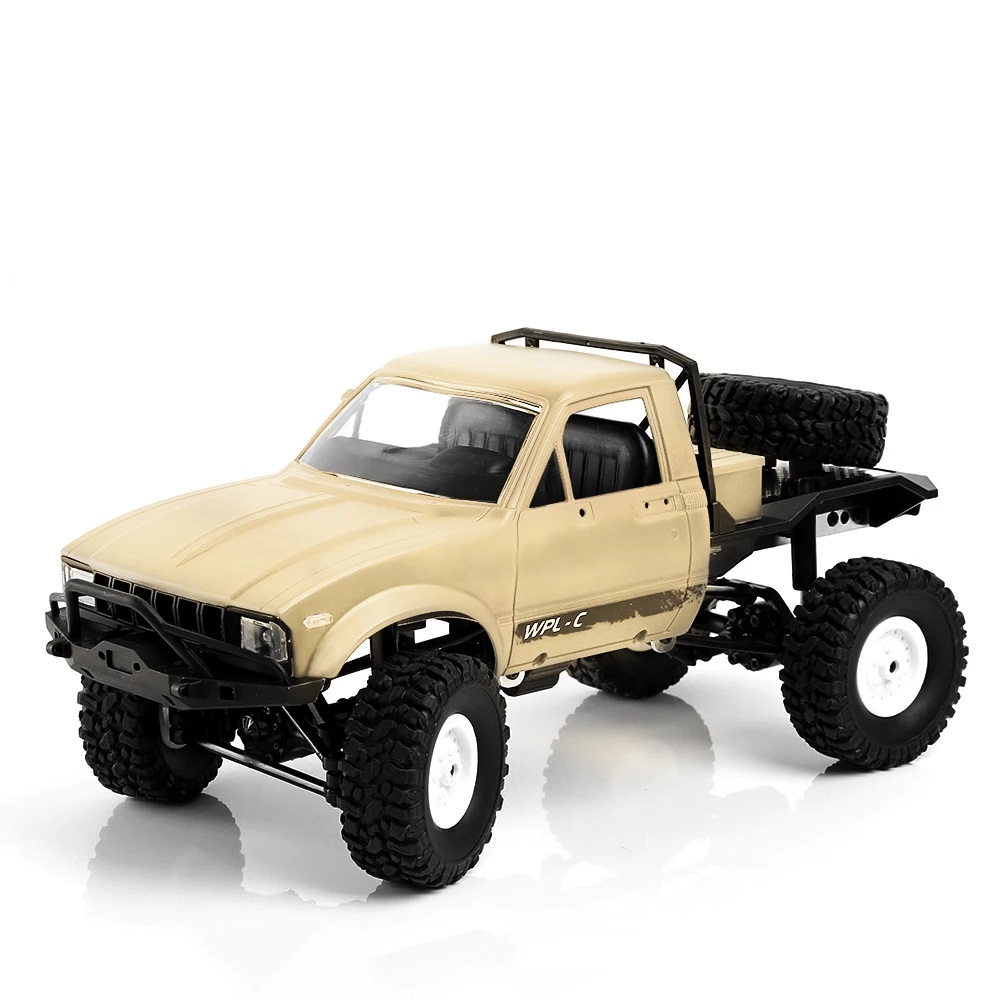 2019 WPL C14 1:16 2CH 4WD Дети RC грузовик 2 4G внедорожник электрический автомобиль 15 км/ч