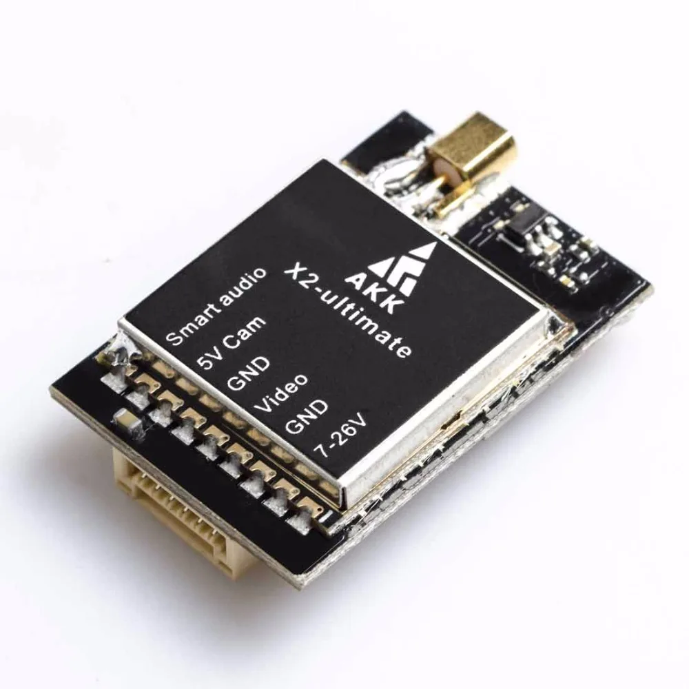 VTX FPV 5.8G 600mW X2 Ultimate avec dissipateur SMA/RP-SMA