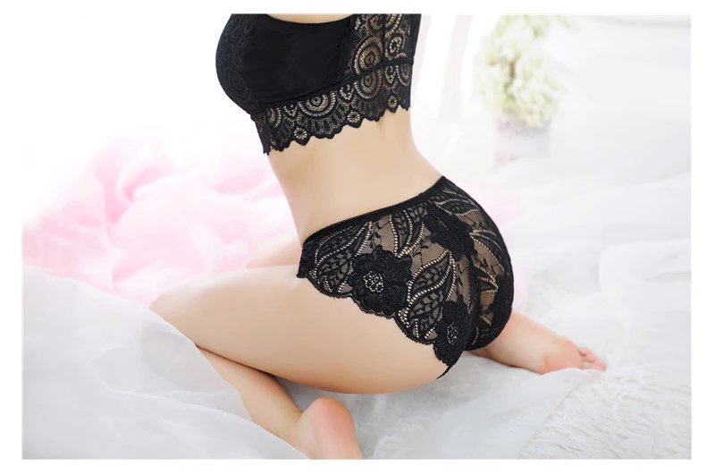 Lace Hollow Out Female Panties SD-P040-XQ (2)