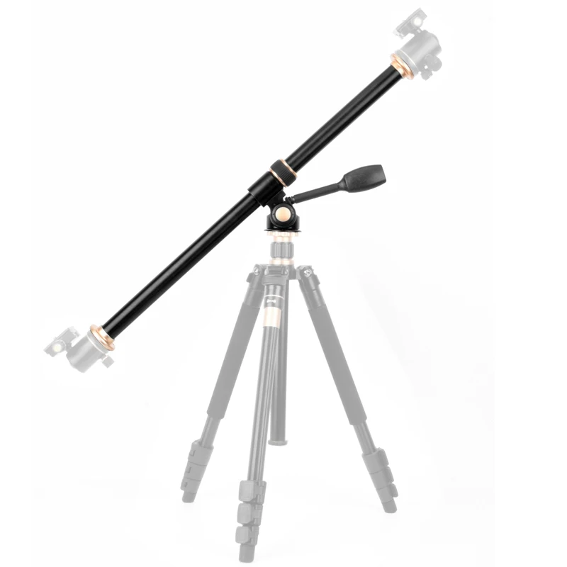 Braço de Extensão Acessório para Overhead Tripé Horizontal Centro Coluna Boom Rotativo Cruz Tubo Fotografia Vídeo 61cm