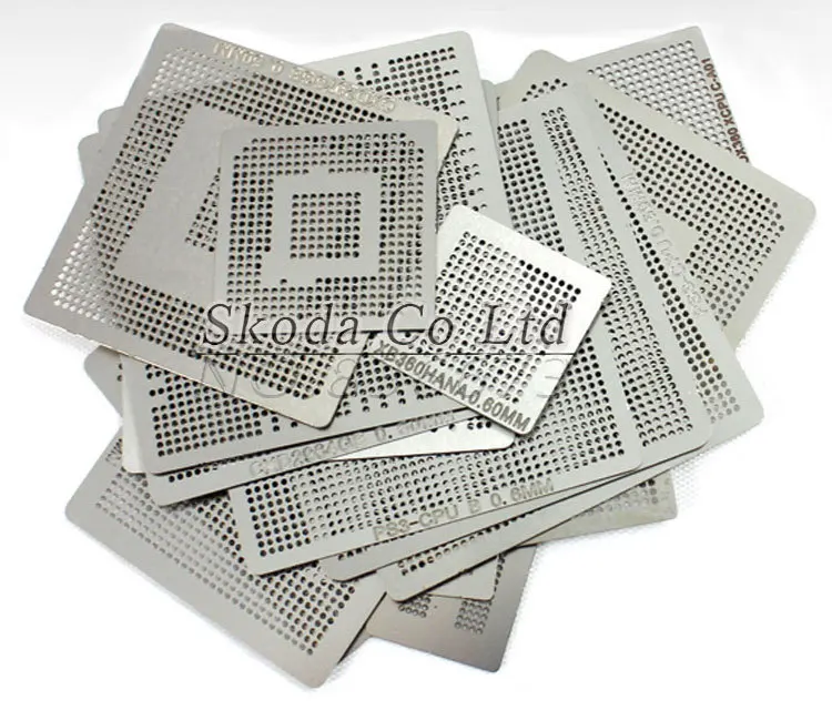 

Free shipping 29pcs /lot BGA Reballing Stencil Direct Heating Stencil,BGA Stencil,BGA Direct Heating Template