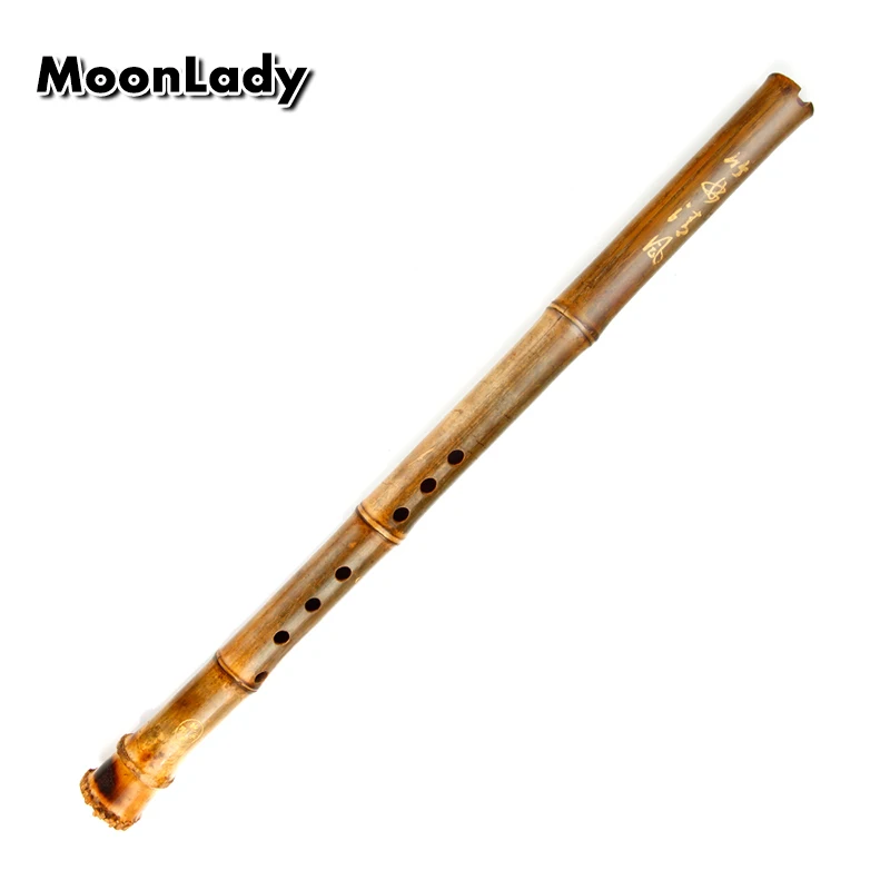 Левша Вертикальная бамбуковая флейта ключ G коричневый Музыкальные инструменты традиционный китайский ручной работы духовой инструмент Xiao