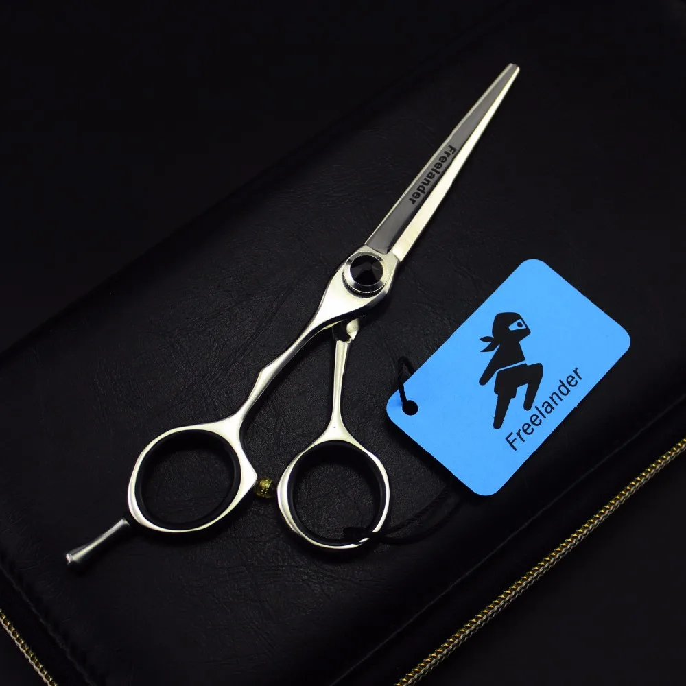 5.5inch Left Handed Hair Cutting Scissors Shears made of Japanese 440C