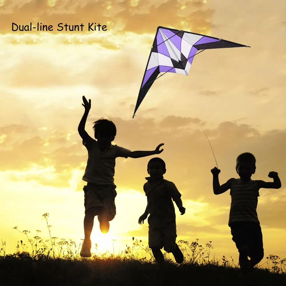 

Hot 1.8M Big Professional Colorful Kite Double Line Stunt Kite Double Line Kite Frame Kite Family Fun Children Adults toys