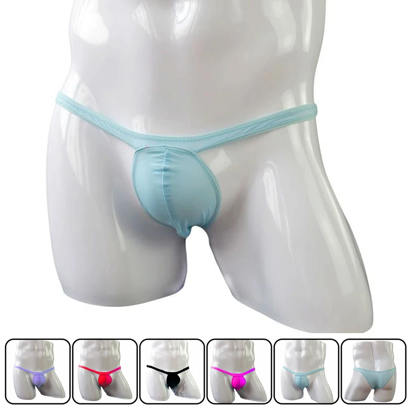 

new Mens Sexy Ice Silk Underwear Briefs Men Ultra thin Transparent Comfortable Panties Male Mini Underpant Bikini brave person