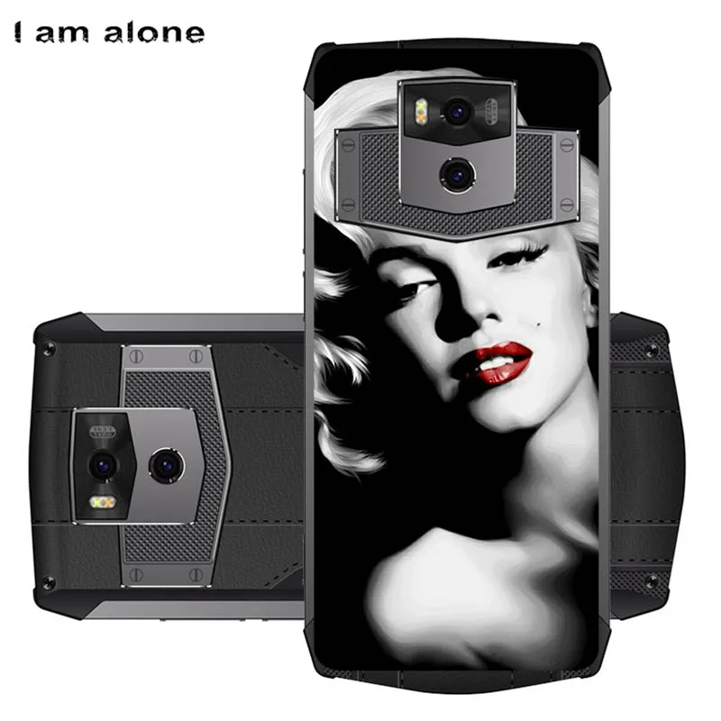 Чехлы для телефонов I am alone для Ulefone power 5 6,0 дюймов, мягкий ТПУ мобильный Модный черный цвет для Ulefone power 5 сумок - Цвет: Solf TPU W14