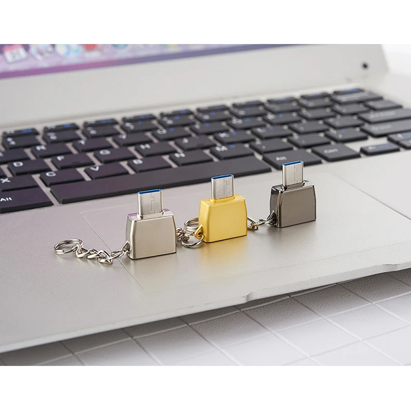 Thbelieve USB OTG To Type C Adapter Data Transmission OTG Function USB OTG Female To Type-C Male Phone Converter For Card Reader (7)