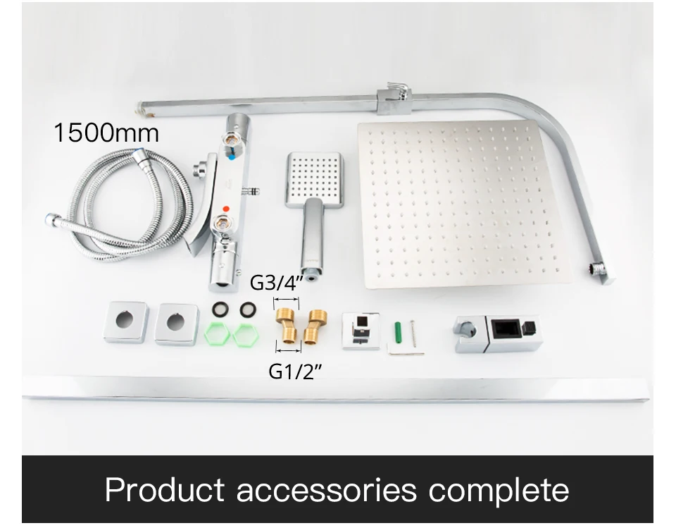GAPPO смесители для душа термостатическая Ванна комната душевой набор термостатическая Ванна Душ-водопад насадки для душа
