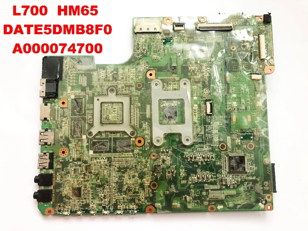 Плата разъемов для Toshiba L700 L740 L745 Материнская плата ноутбука HM65 DATE5DMB8F0 A000074700 протестированный отлично разъемы