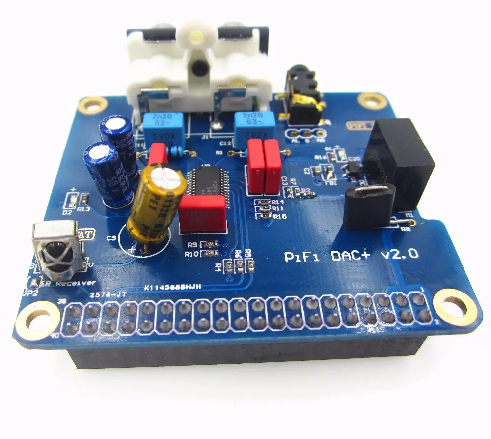 Pifi Digi Dac + Hifi Dac Audio Modulo Di Interfaccia I2S Per Raspberry Pi 3 2 Modello B B + Scheda Audio Digitale Bacheca V2.0