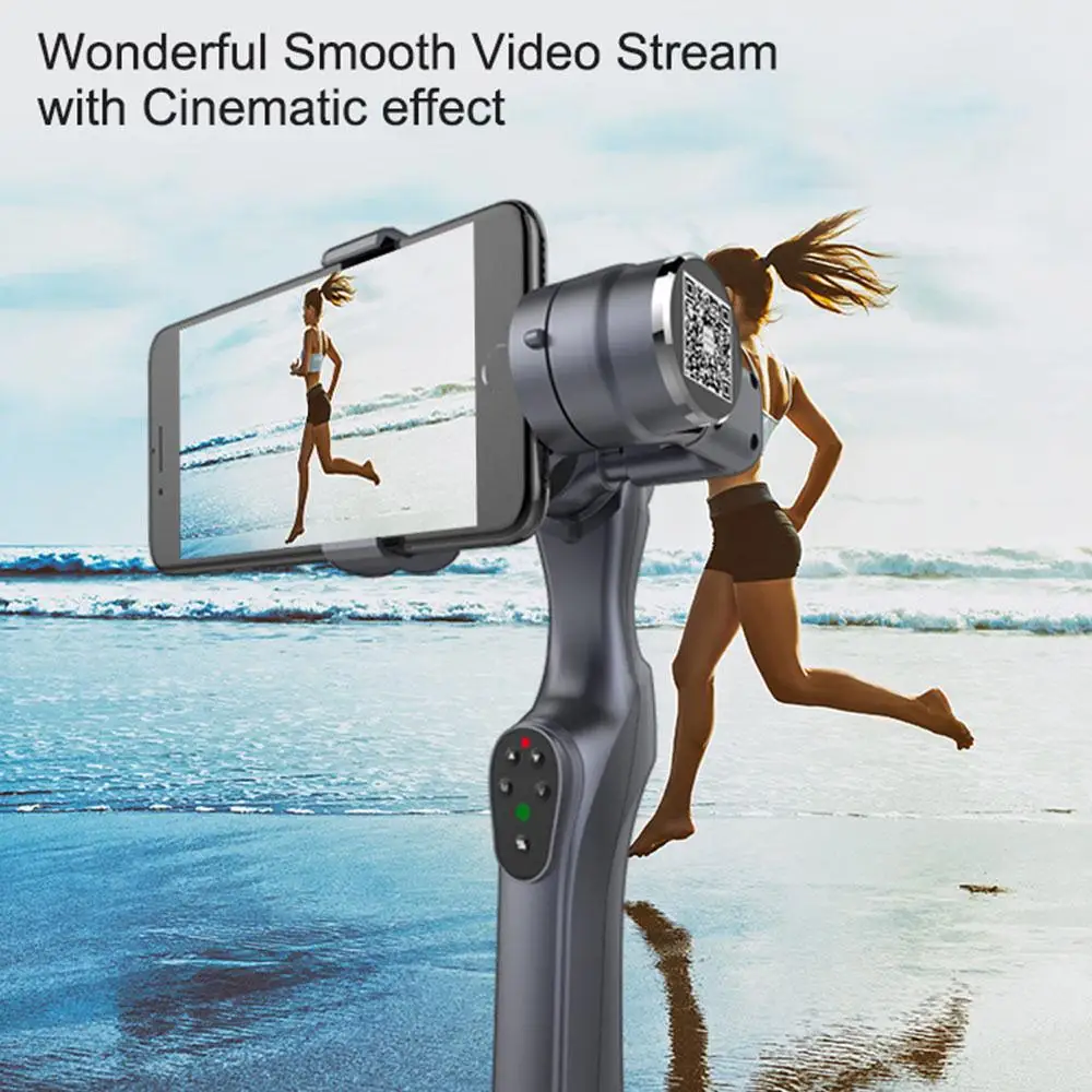 

Original XiaoJJJ Portable Bluetooth Camera Video Handheld Gimbal PTZ Stabilizer Carrier Handle Bracket For GoPro For xiaoyi