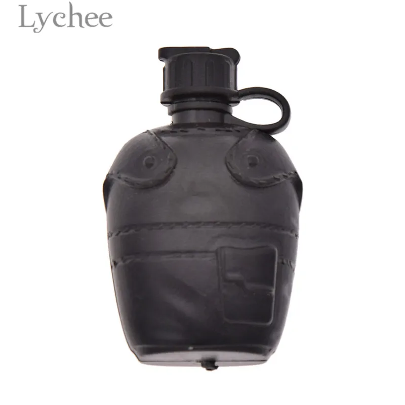 

Lychee 1:6 Action Figure Military Kettle Mini Plastic Kettle Dollhouse Decoration Home Decorative Miniature Accessories