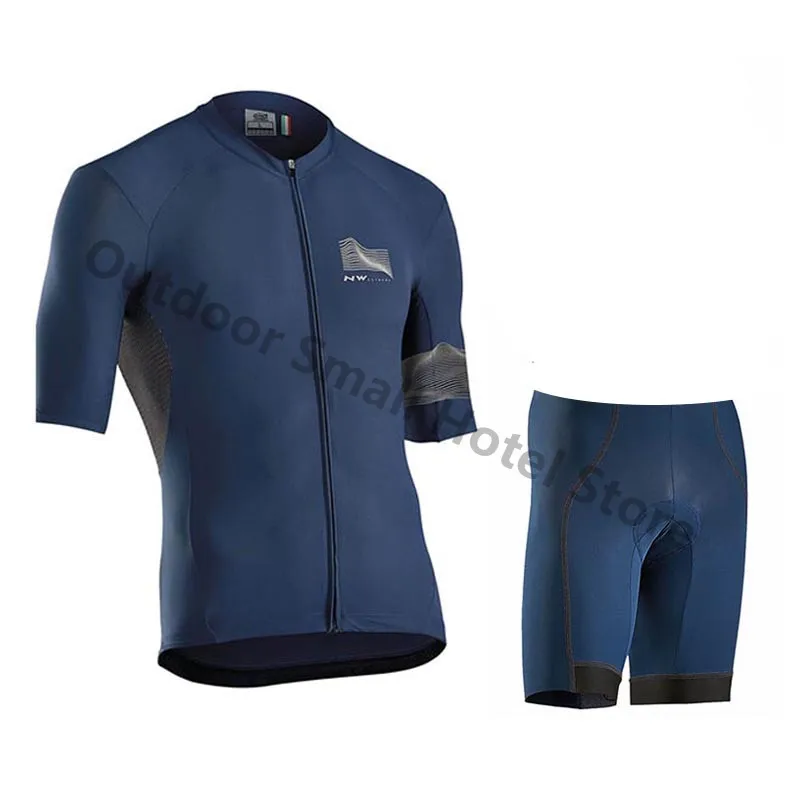 NW Top marca verano Ciclismo Jersey conjunto transpirable MTB bicicleta Ciclismo Ropa montaña bicicleta Ropa Maillot Ropa Ciclismo