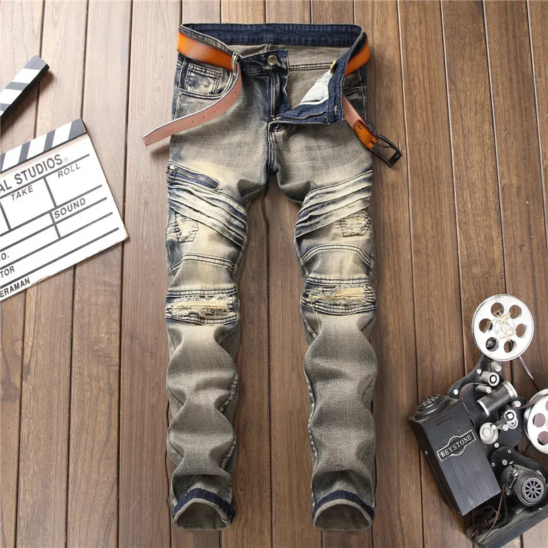 Men's European American Style High quality Men's Jeans Mens Denim