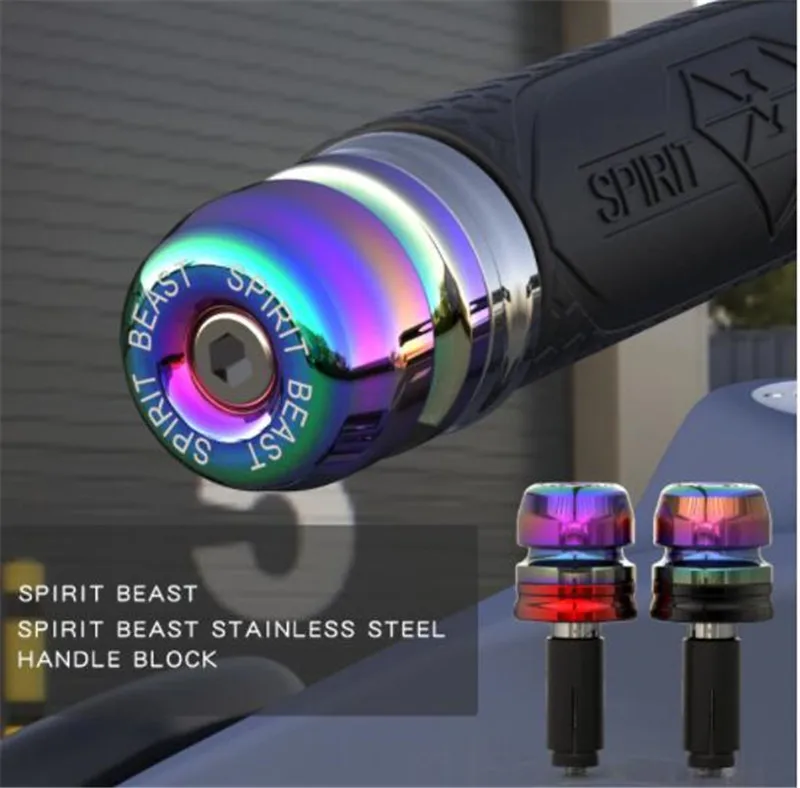 

SPIRIT BEAST Motorcycle Modified Handlebar Universal Accessory Handle Block Bike Handle Stainless Steel Motor Handlebar Balance