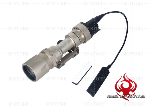 

led flashlight Night-Evolution NE 04005 M951 light tactical flashlight / torch / Sand / Black
