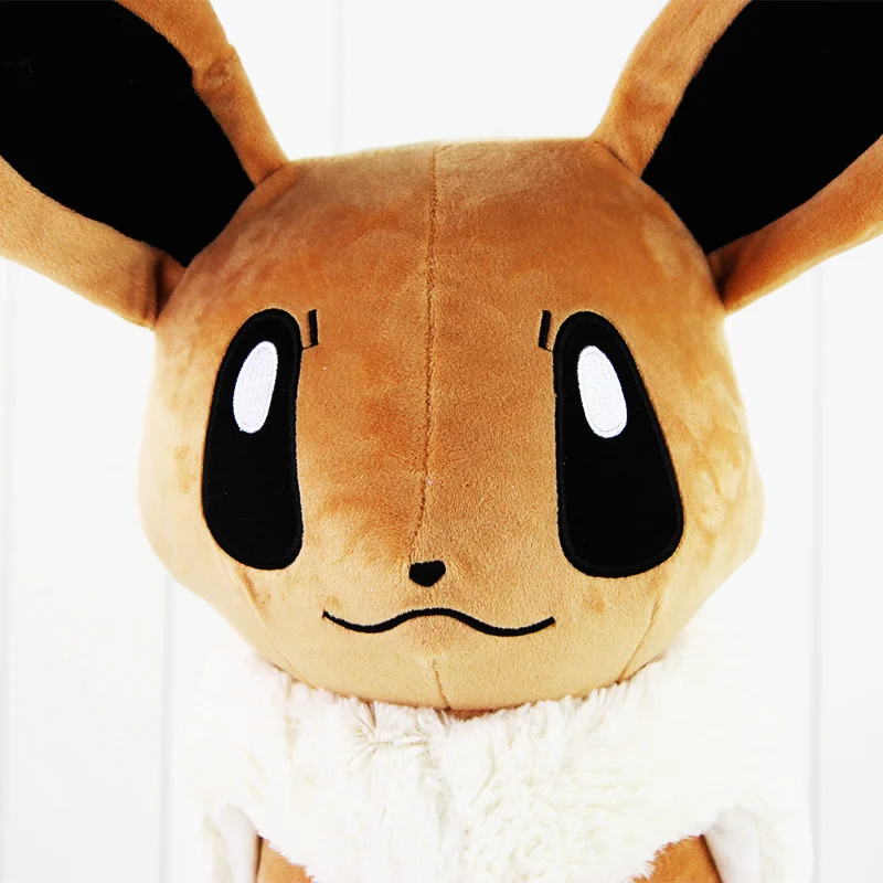 1 шт 30 см горячая аниме мягкая игрушка милая Evoli Eevee плюшевая детская кукла|eevee plush