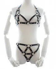 Adult Games Lady Sexy Harness Chastity Device O-ring Connected Sexy Play Sets Sex Toys For Women