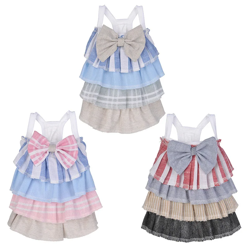 

Pet dog dress for small dogs spring and summer cake skirt dog dress summer Dog Wedding Dress Skirt Pet Clothes Chihuahua Yorkie